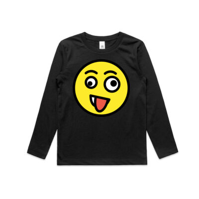 PŌRANGI-CRAZY - Kids Longsleeve Tee Thumbnail
