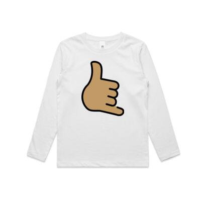 WAEA MAI-CALL ME - Kids Longsleeve Tee Thumbnail