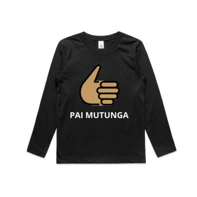 PAI MUTUNGA-ALGOOD - Kids Longsleeve Tee Thumbnail